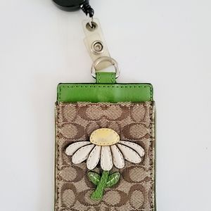 Coach ID Badge Holder